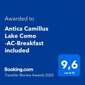 Antica Camillus Lake Como -AC-Breakfast included
